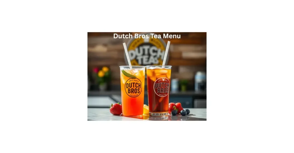 Dutch Bros Tea Menu: The Ultimate Flavor Guide 1 Dutch Bros Tea Menu