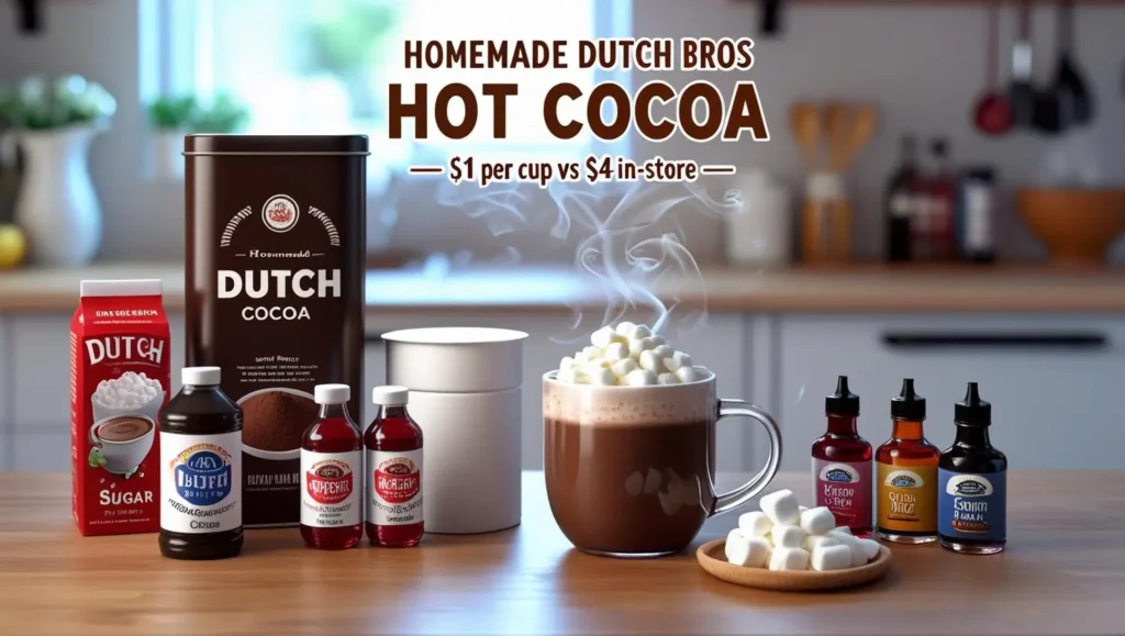 How to Make Dutch Bros Hot Cocoa at Home