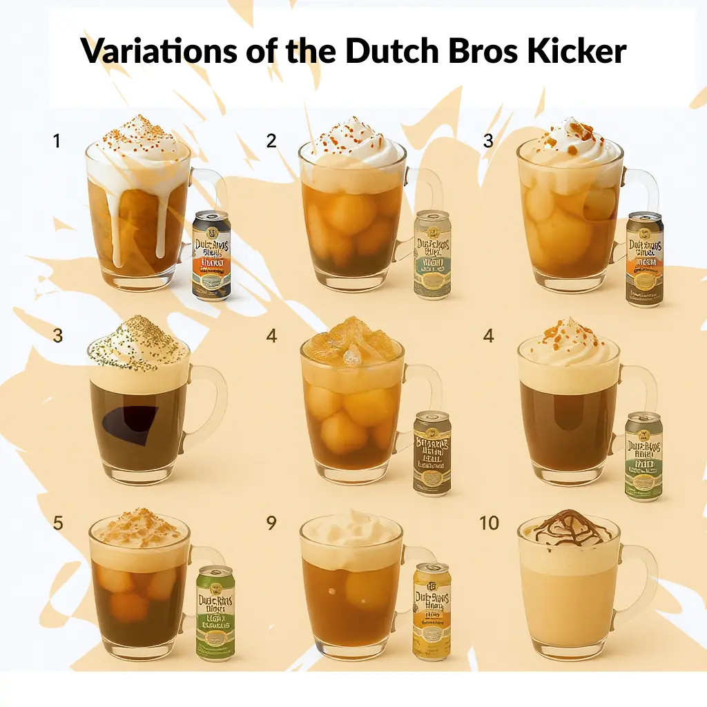 Dutch Bros Kicker: Best Breve Coffee Choice for Fans: 3 Variations of the Dutch Bros Kicker