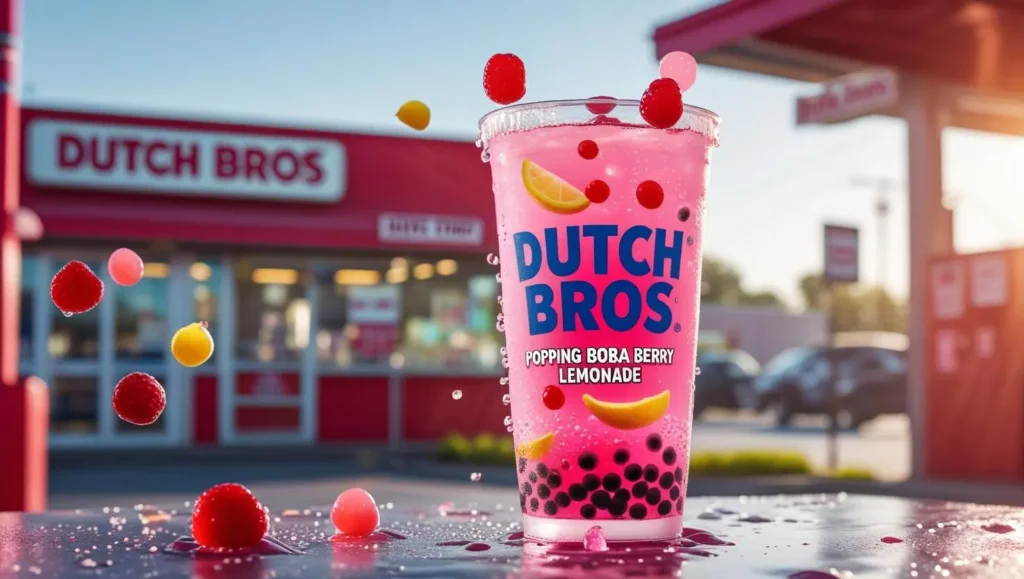 Dutch Bros Popping Boba Berry Lemonade: Perfect Summer Treat 1 dutch bros popping boba berry lemonade
